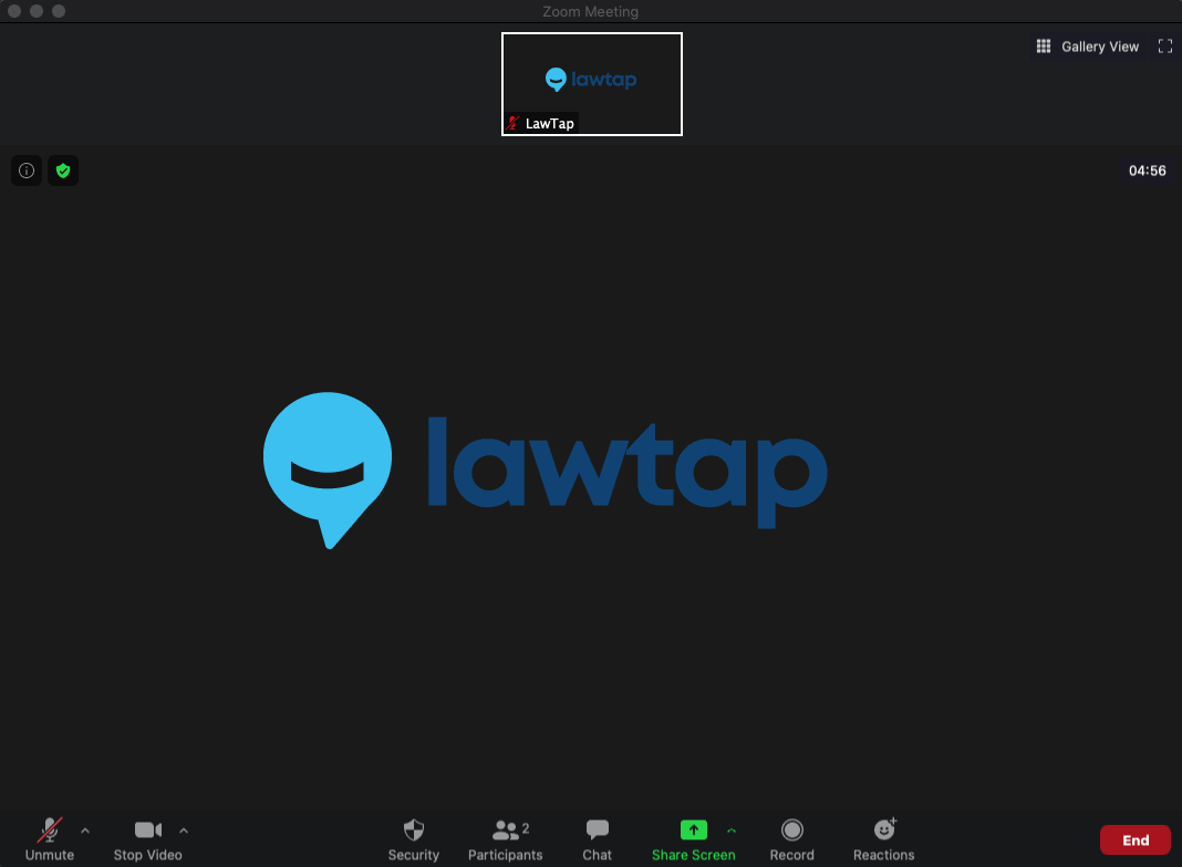 LawTap for Zoom