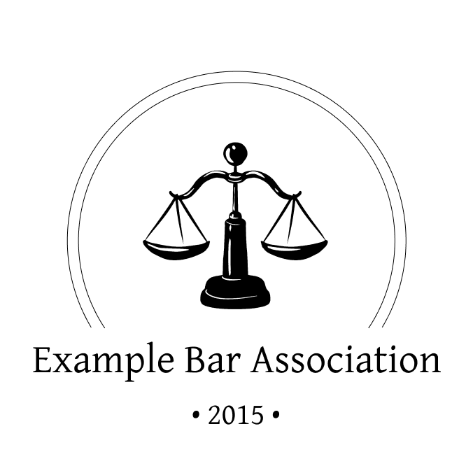 Example Bar Association Logo